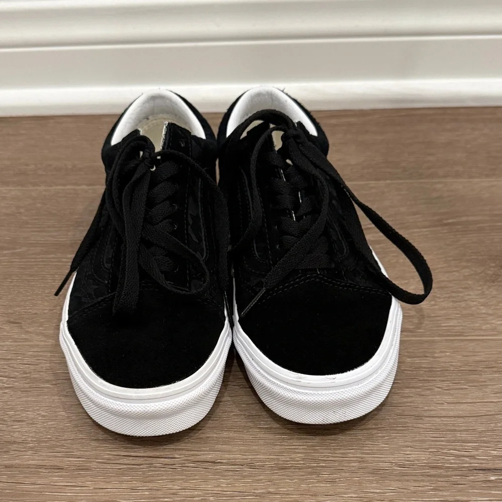 Vans Suede Houndstooth Old Skool Sneakers - Picture 3 of 8